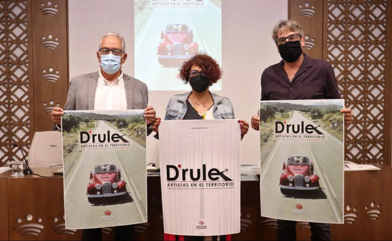 Acto de presentación de la sexta edición de D´Rule, Artistas en el Territorio