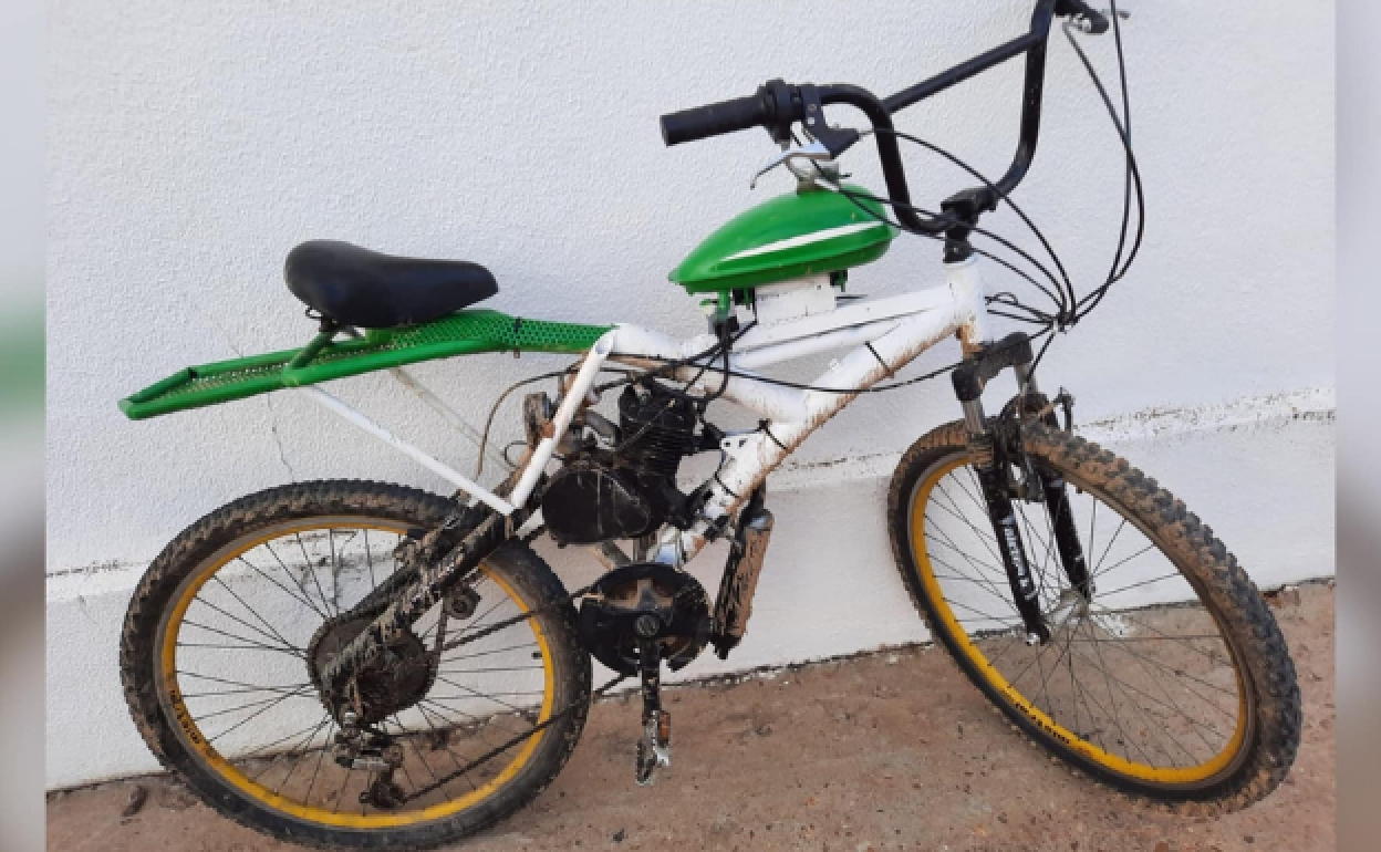 Desfront denuncia el robo de esta bicicleta.
