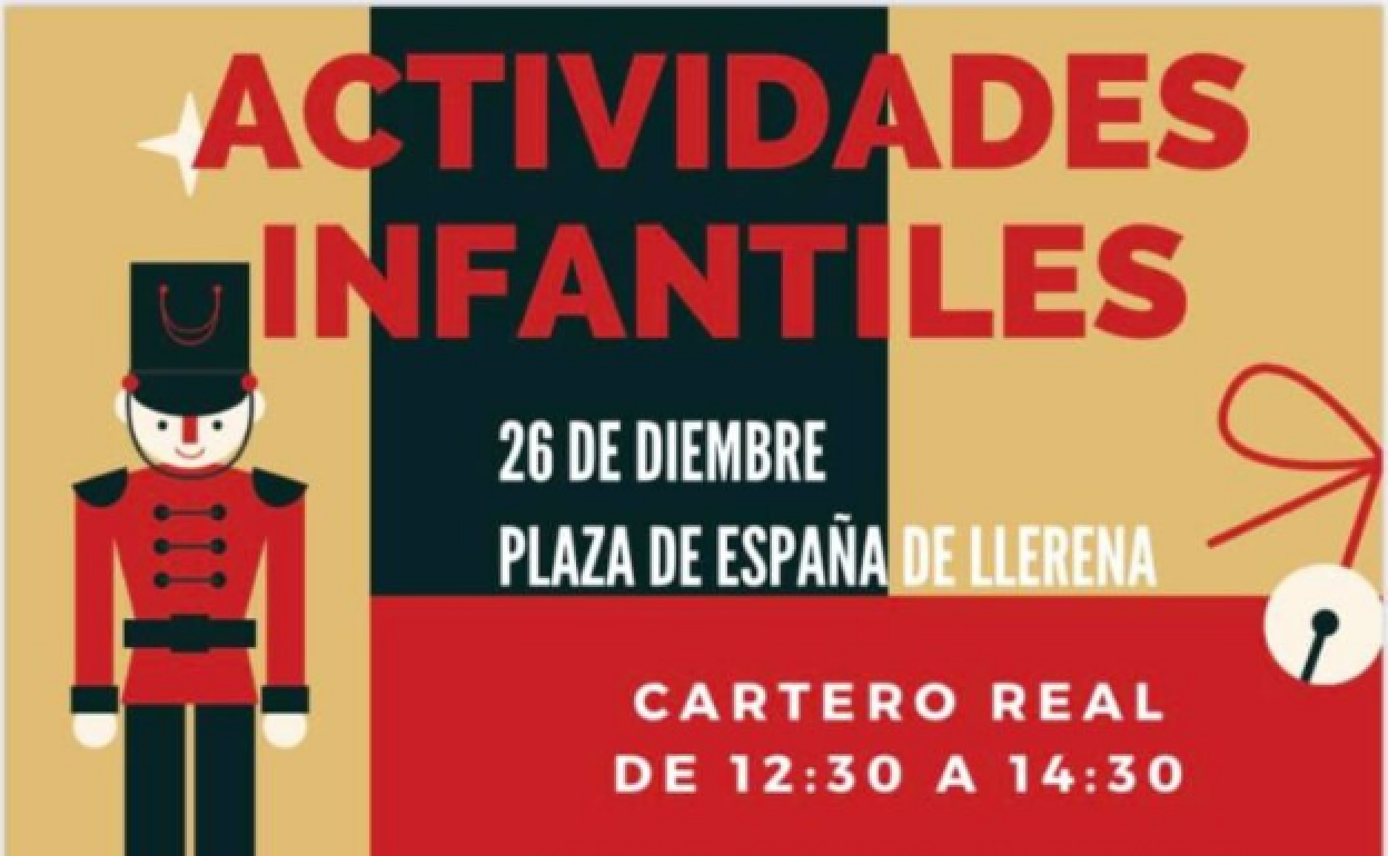 El Cartero Real visitará Llerena el próximo 26 de diciembre