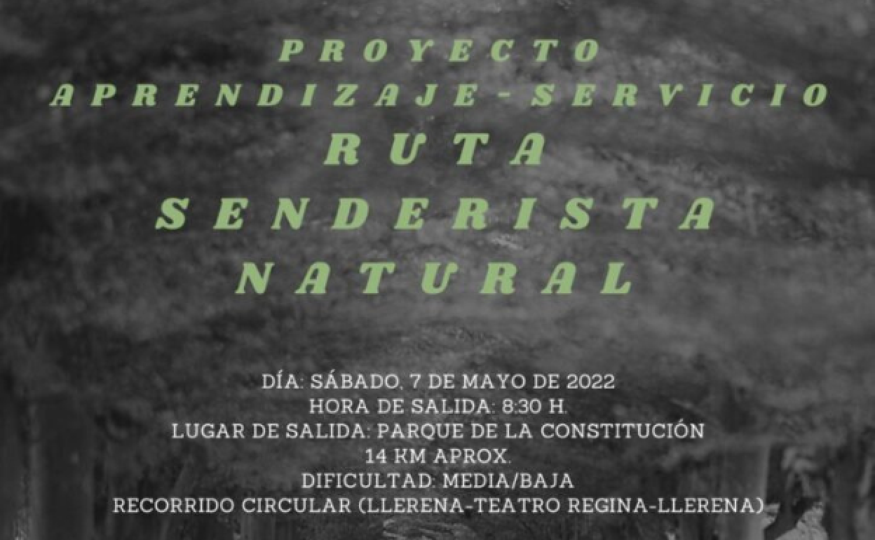 La Escuela Profesional Dual Campiña Sur organiza una ruta senderista entre Llerena y Regina