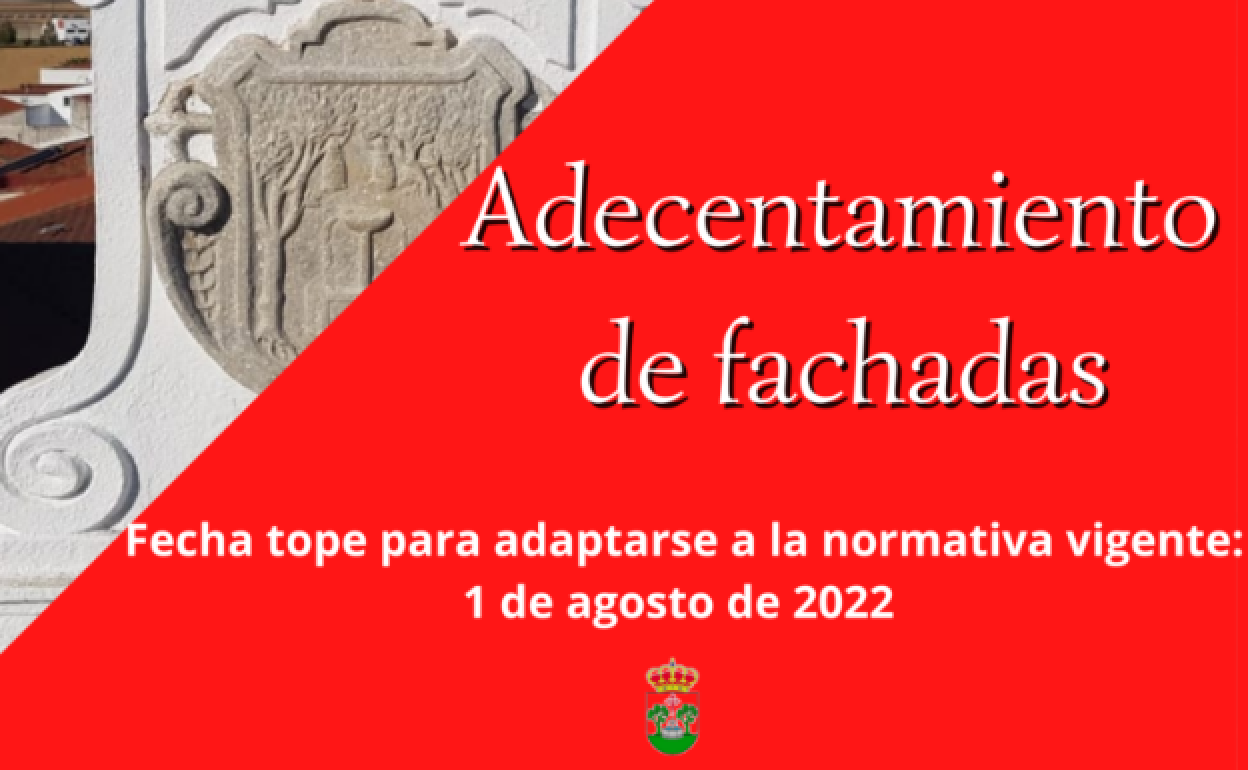 El Ayuntamiento recuerda que las fachadas «deben mantenerse adecentadas»