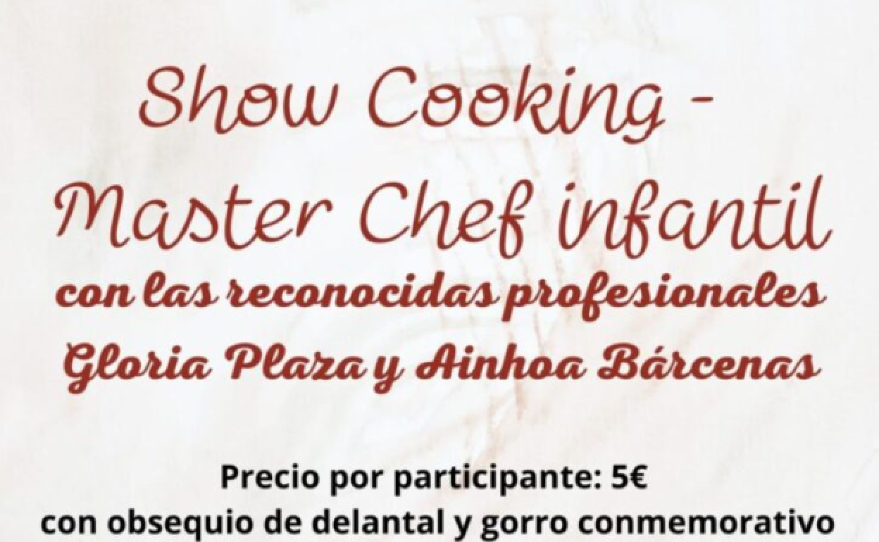 'Llerena, Monumento Gastronómico' contará con un show cooking-Máster Chef infantil
