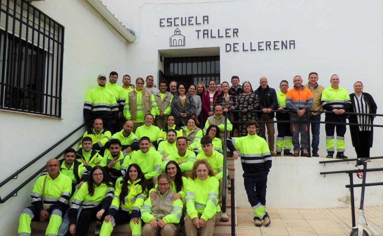 Autoridades visitan la nueva Escuela Profesional 'Campiña Sur'