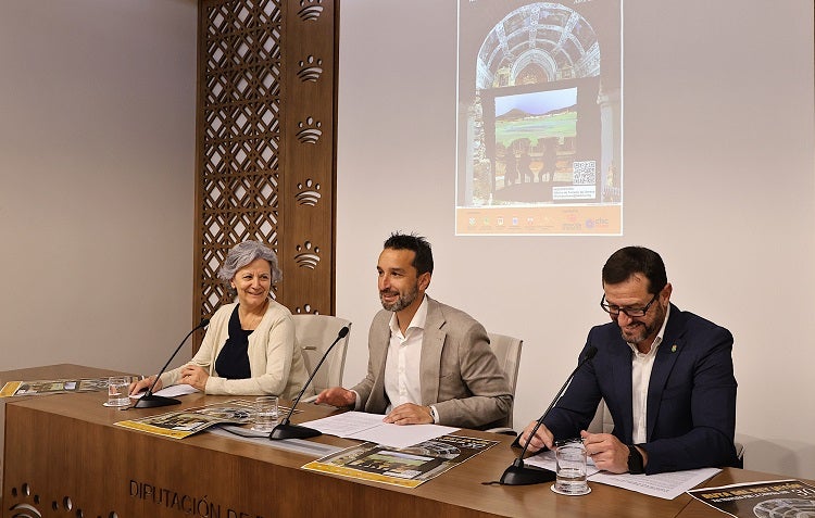 Presentación de la ruta en Diputación.