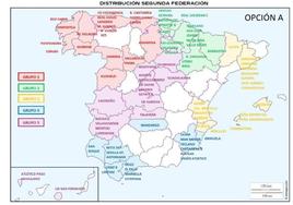 Así queda la distribución de los grupos en Segunda RFEF.