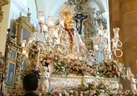 29.000 personas siguieron la retransmisión de la procesión de la Virgen de la Granada