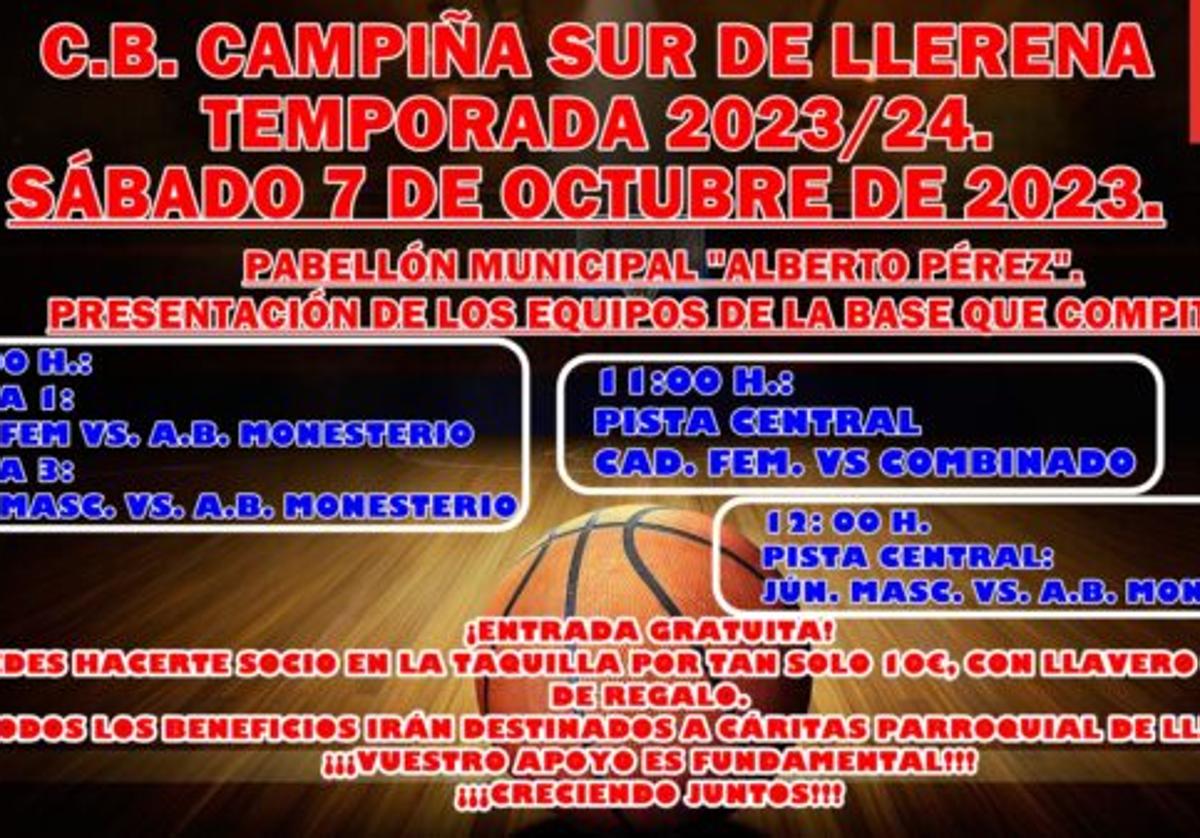 La base del CB Campiña Sur arranca el 7 de octubre