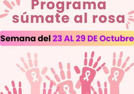 Esta es la programación de la Semana de la visibilización del cáncer de mama en Llerena