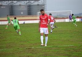 Dani Martínez, durante el partido.