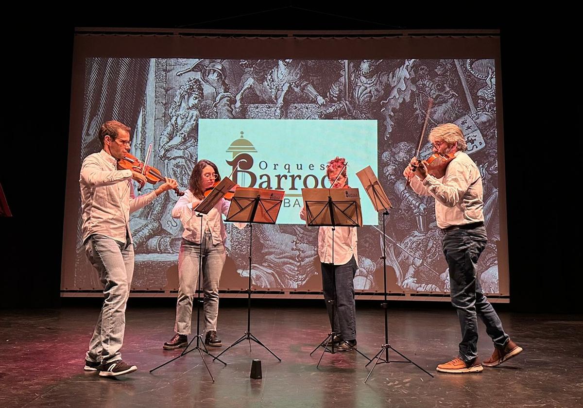 La Orquesta Barroca de Badajoz trae a Llerena la 'Banda sonora de Don Quijote'