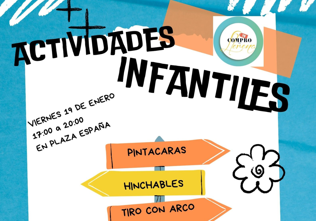 Este viernes, actividades infantiles en la plaza de España