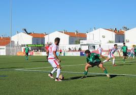 Partido de la primera vuelta entre Llerenense y Villanovense.