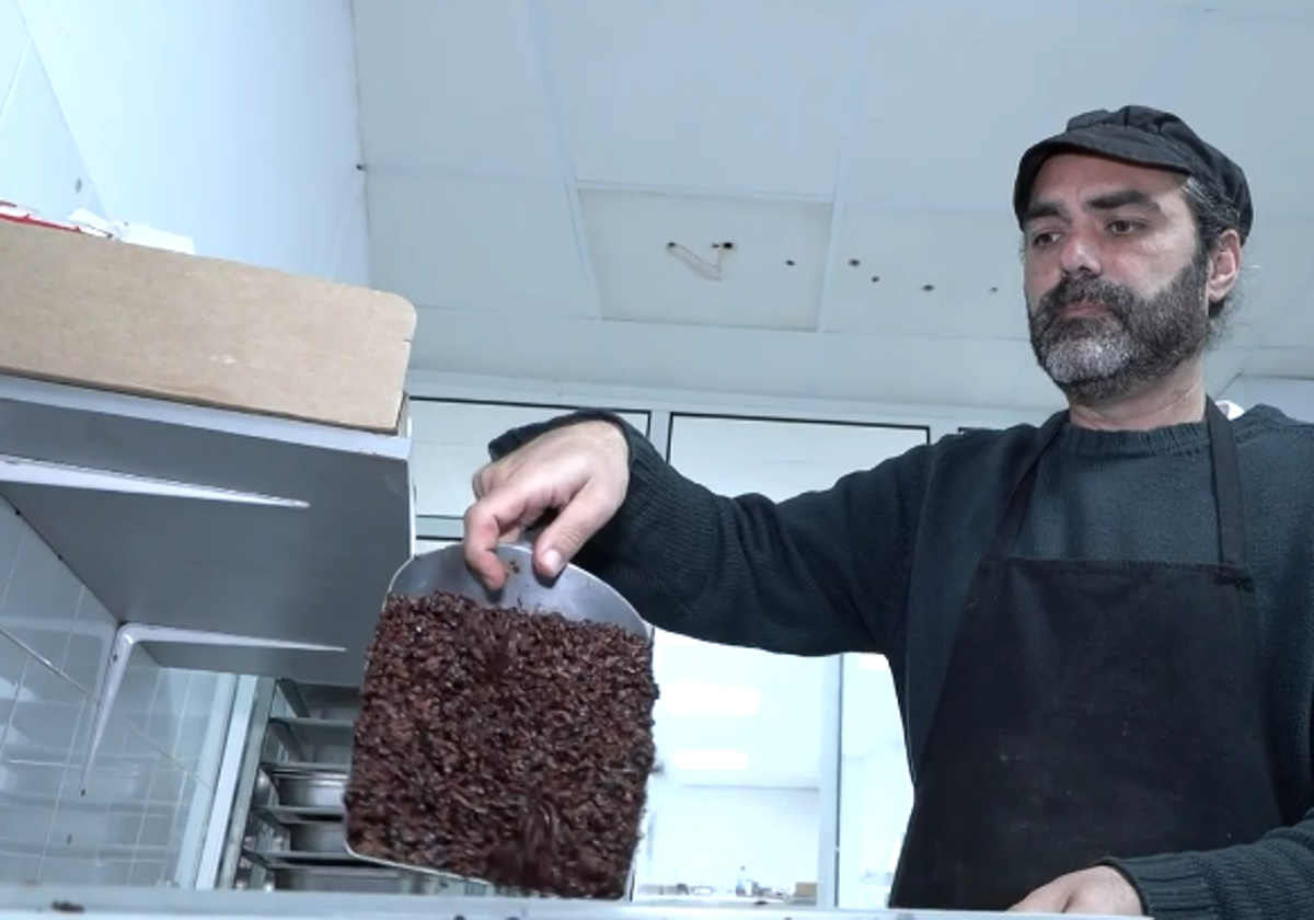 Fernando Moro, gerente de Chocolate Moro.