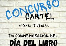 La biblioteca municipal convoca un concurso para elegir el cartel del Día del Libro