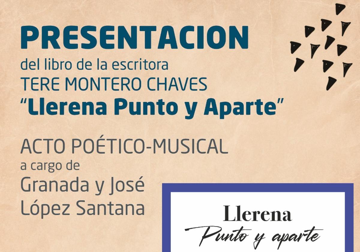 Tere Montero presenta su libro 'Llerena, Punto y Aparte'