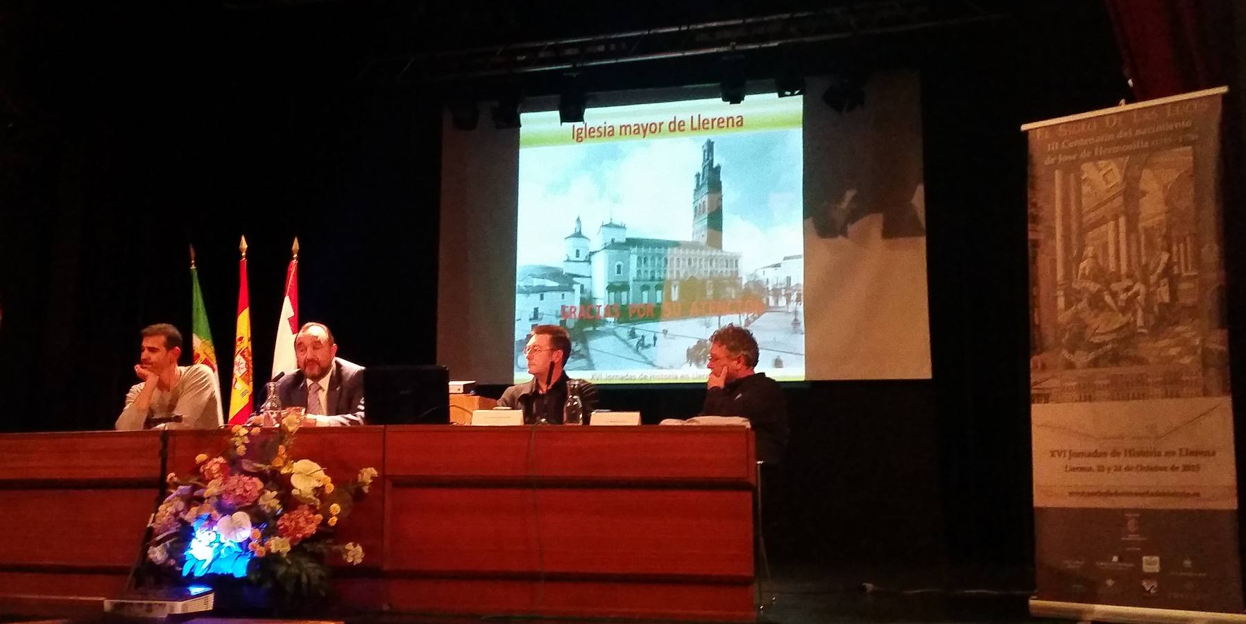 Presentación del documental sobre la Plaza Mayor de Llerena