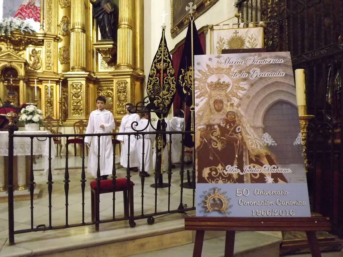 En mayo, procesión extraordinaria de la Virgen de la Granada con motivo del 50 Aniversario de su coronación