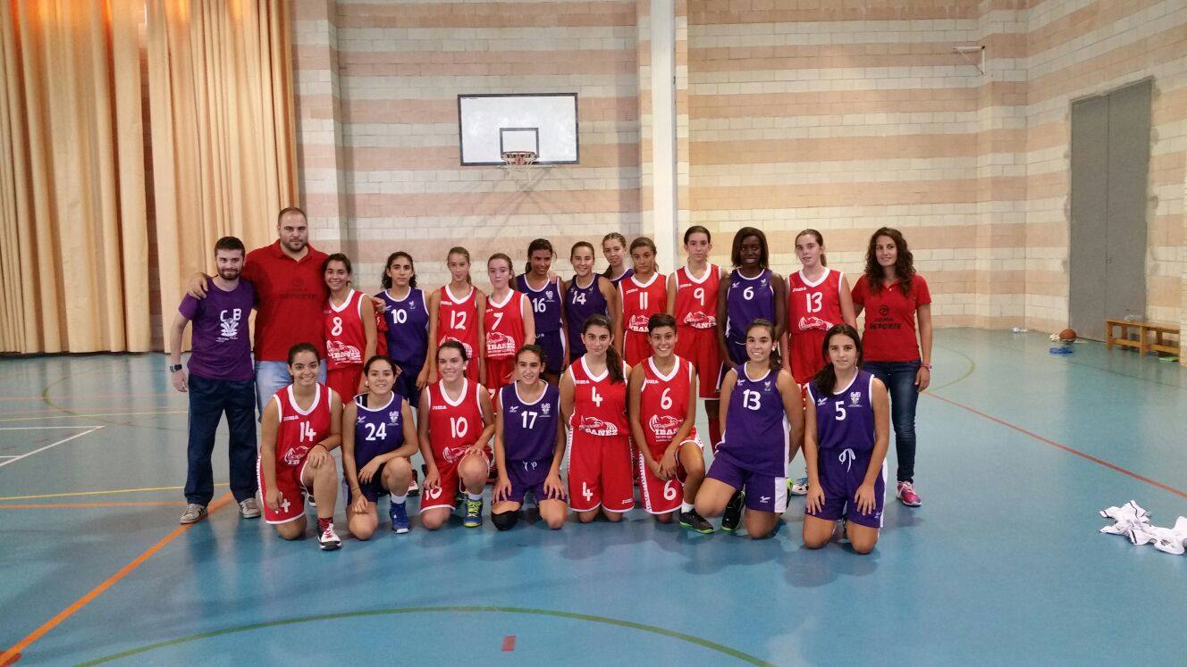 Equipo de Cadetes femenino del Campiña Sur CB CAMPIÑA SUR