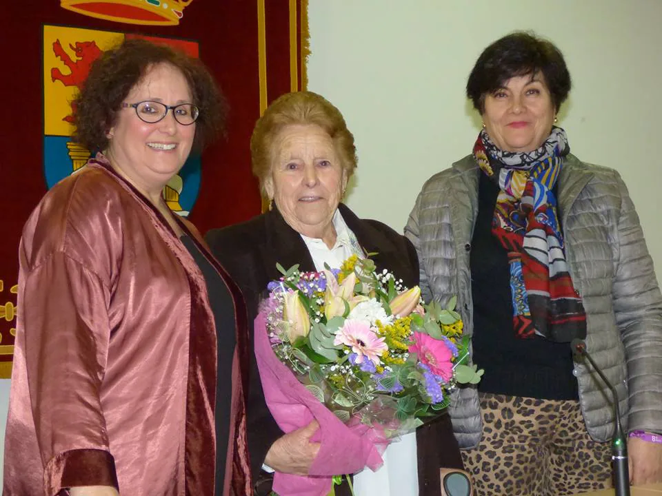 María Ruano recibe un homenaje el Día de la Mujer Trabajadora