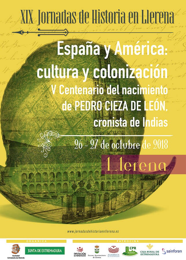 Las XIX Jornadas de Historia en Llerena rinden homenaje a Cieza de León