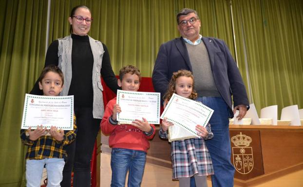 Los más pequeños también recogieron sus premios 