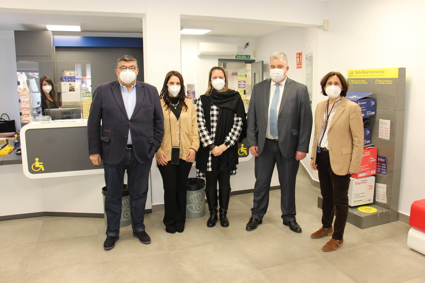 Visista del alcalde a las instalaciones remozadas 