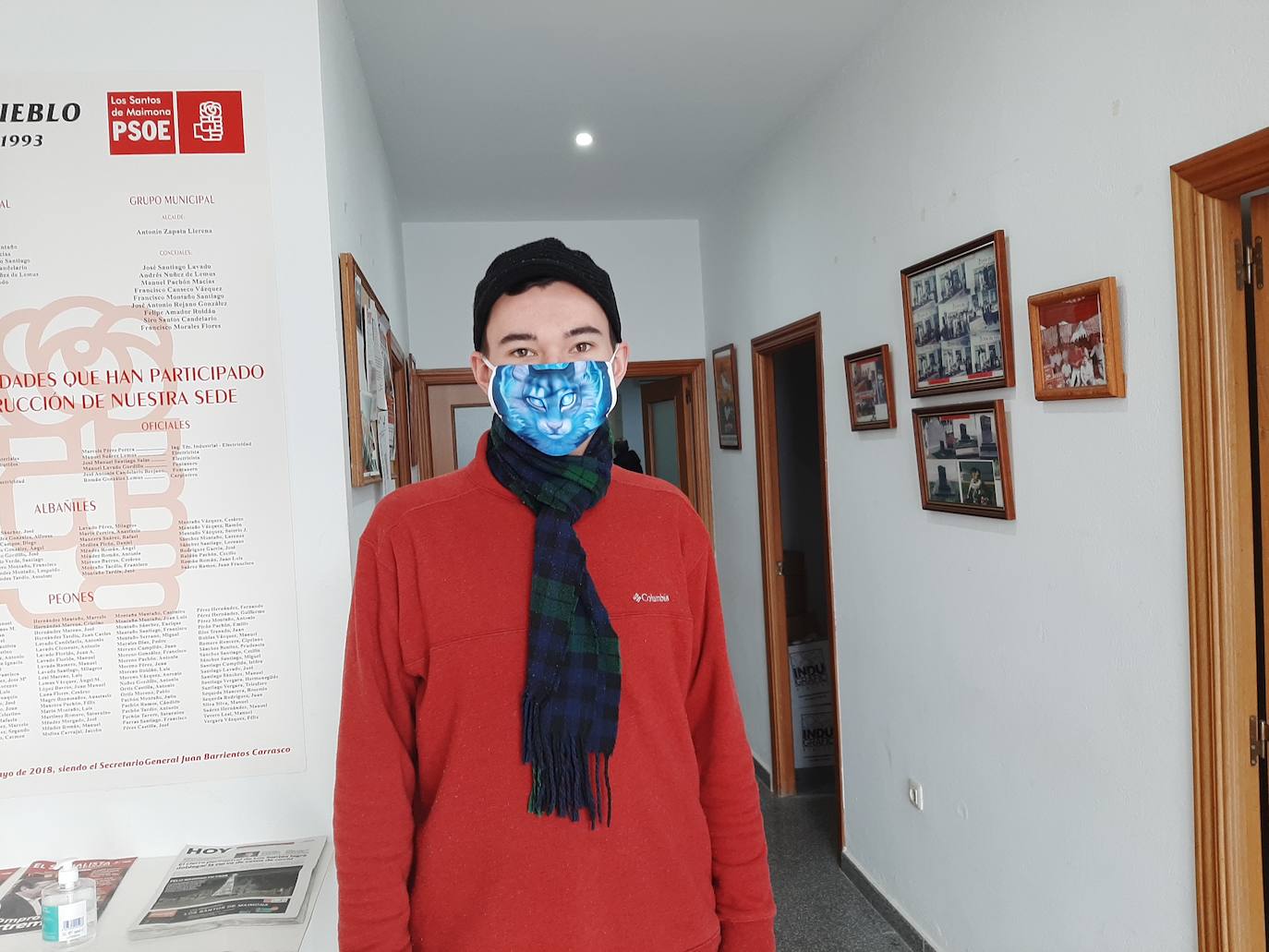 Kyle dará clases de conversación de inglés en la Casa del Pueblo 