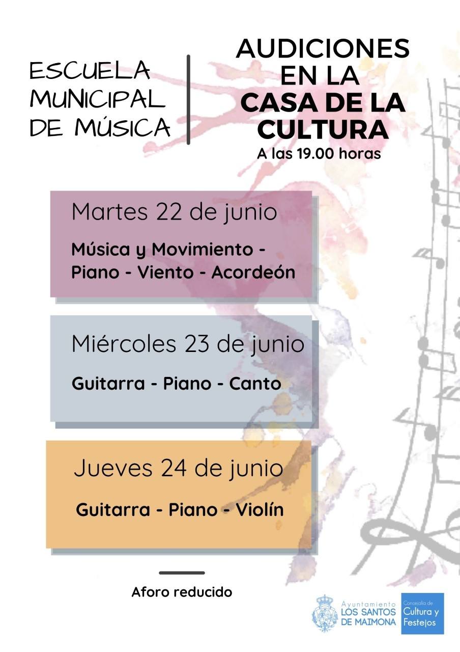 Cartel audiciones 