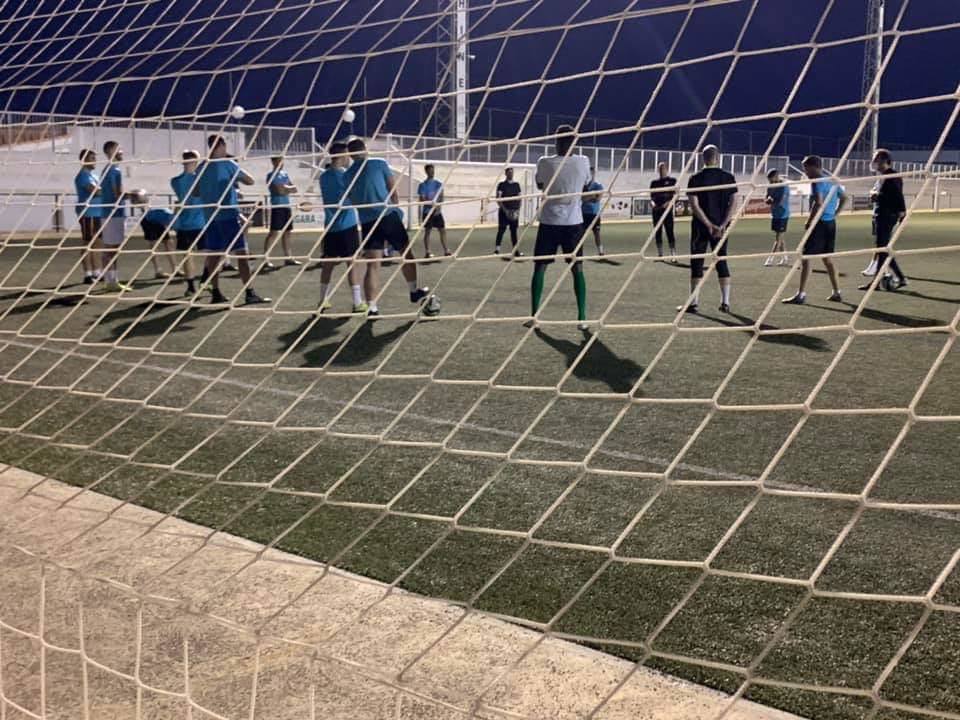 Entrenamiento de la Yeyi 