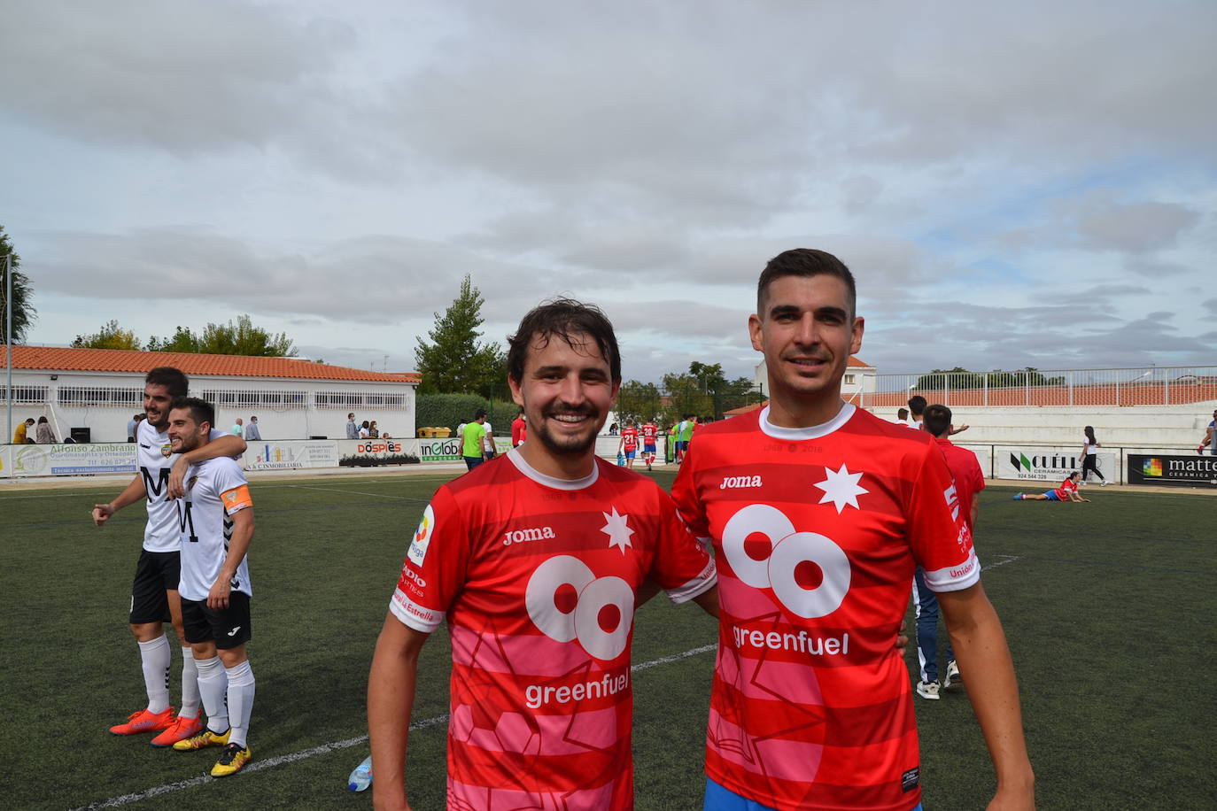 Los maestros goleadores de este partido 