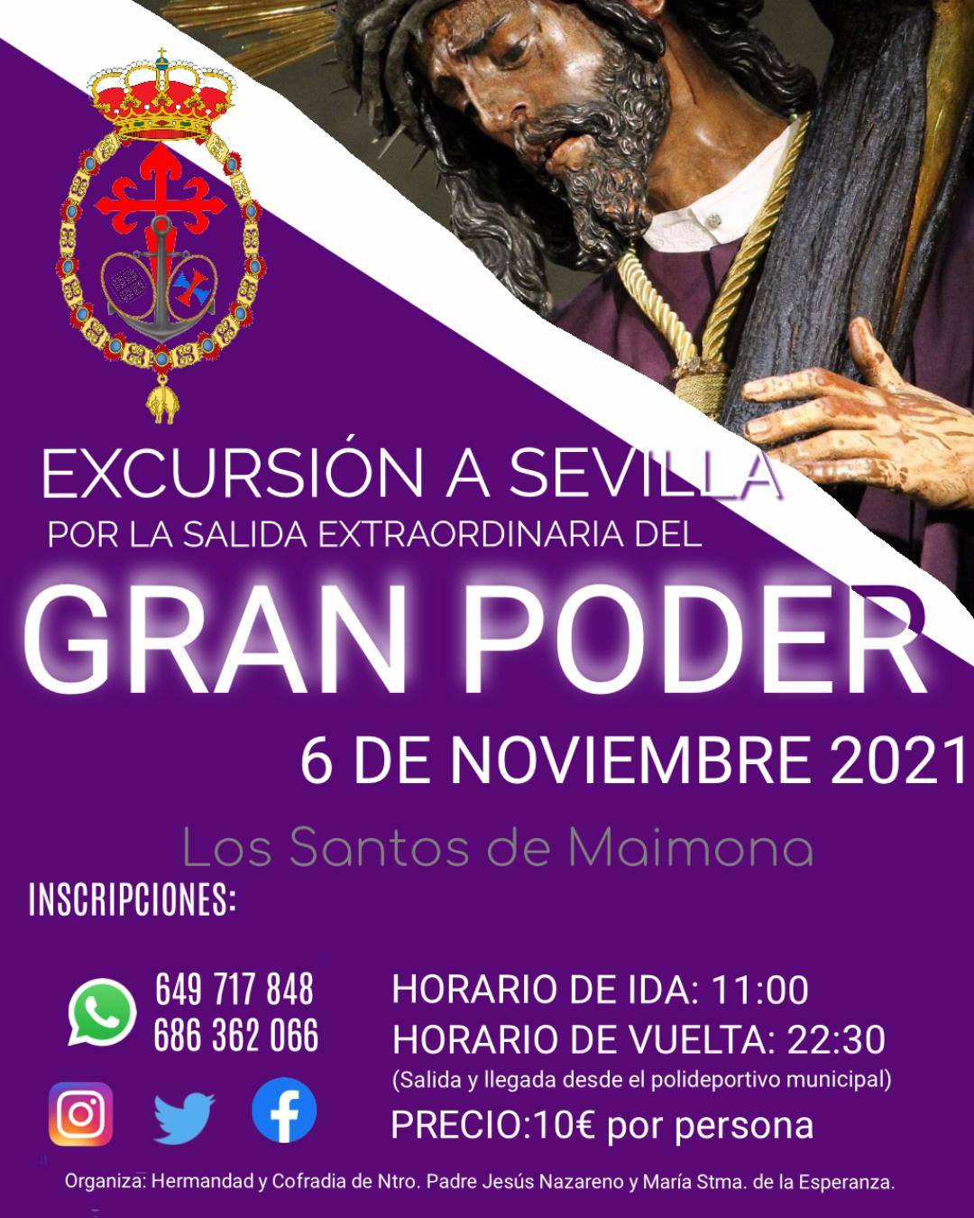 Cartel de la excursión a Sevilla 