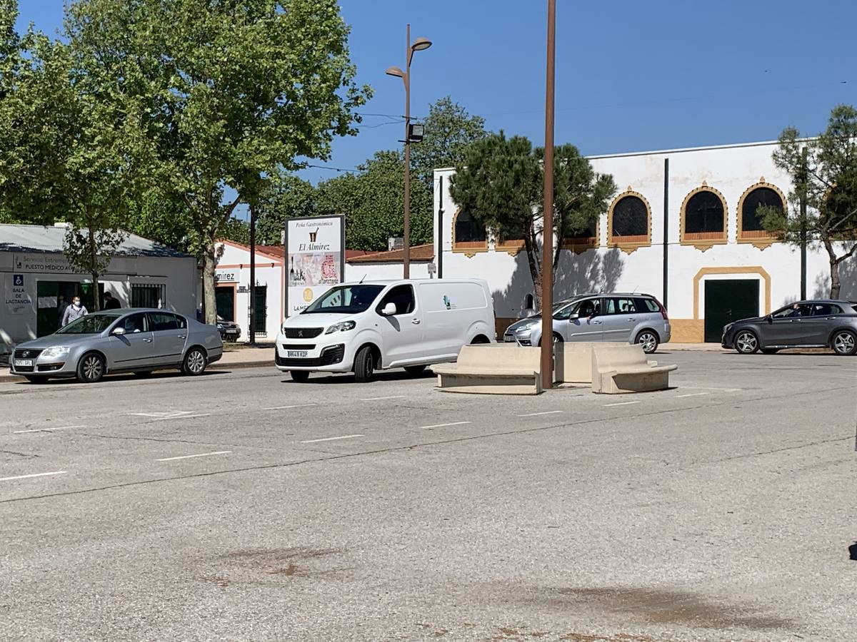 Punto donde se realizan las pruebas 