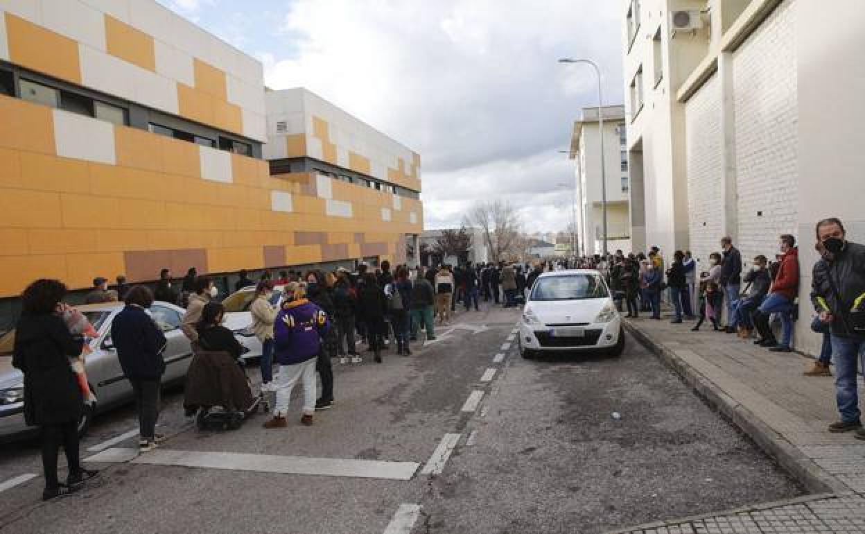 Colasd en Cáceres para hacerse un test 
