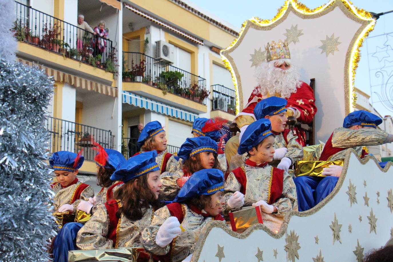 Carroza de uno de los Reyes en ediciones anteriores 