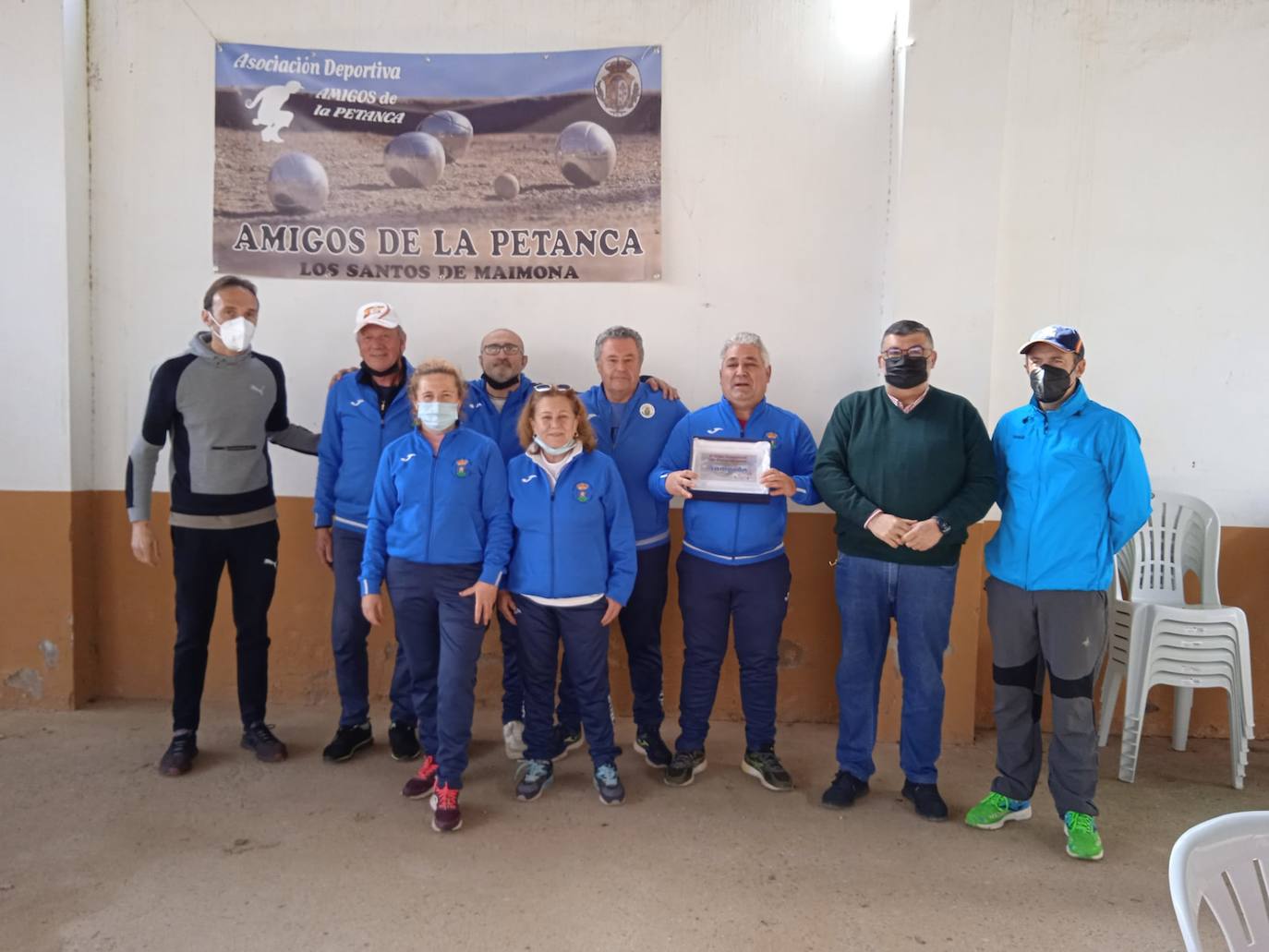 Entrega de premios de la I liga comarcal