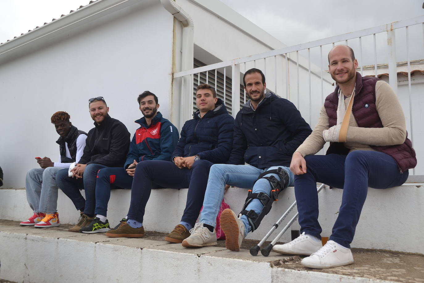 Un equipazo en las gradas del Cipriano Tinoco 