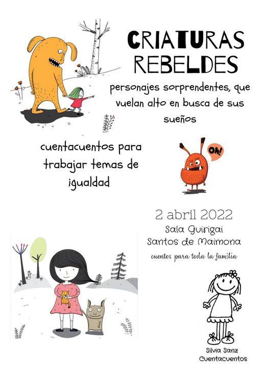 Cartel de 'criaturas rebeldes' 