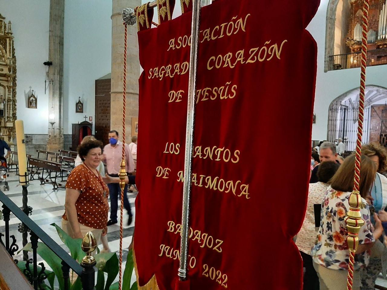 Reverso del estandarte 
