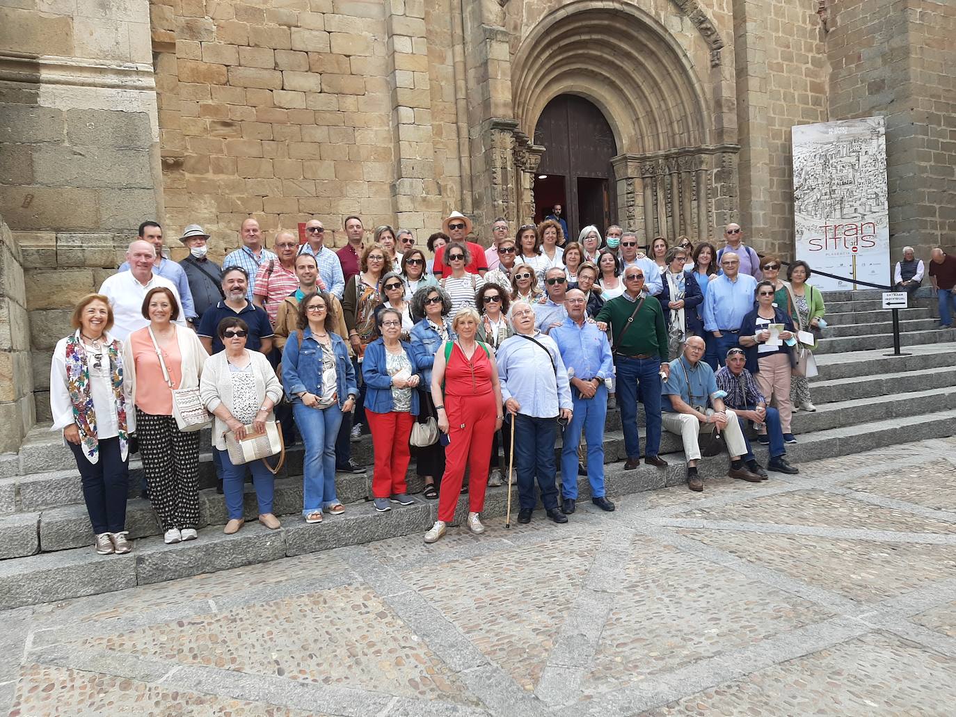 El grupo participante en la excursión 