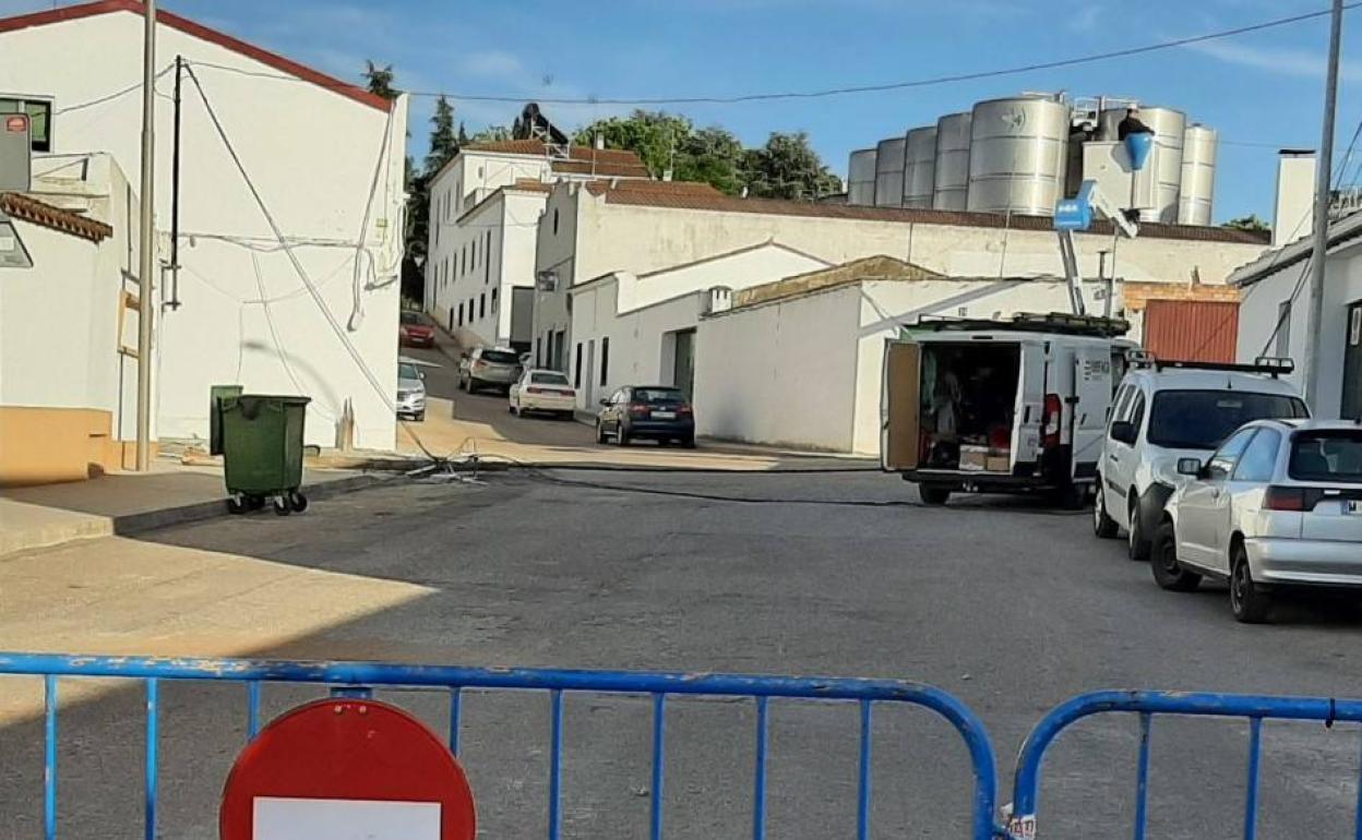 Zona del accidente 
