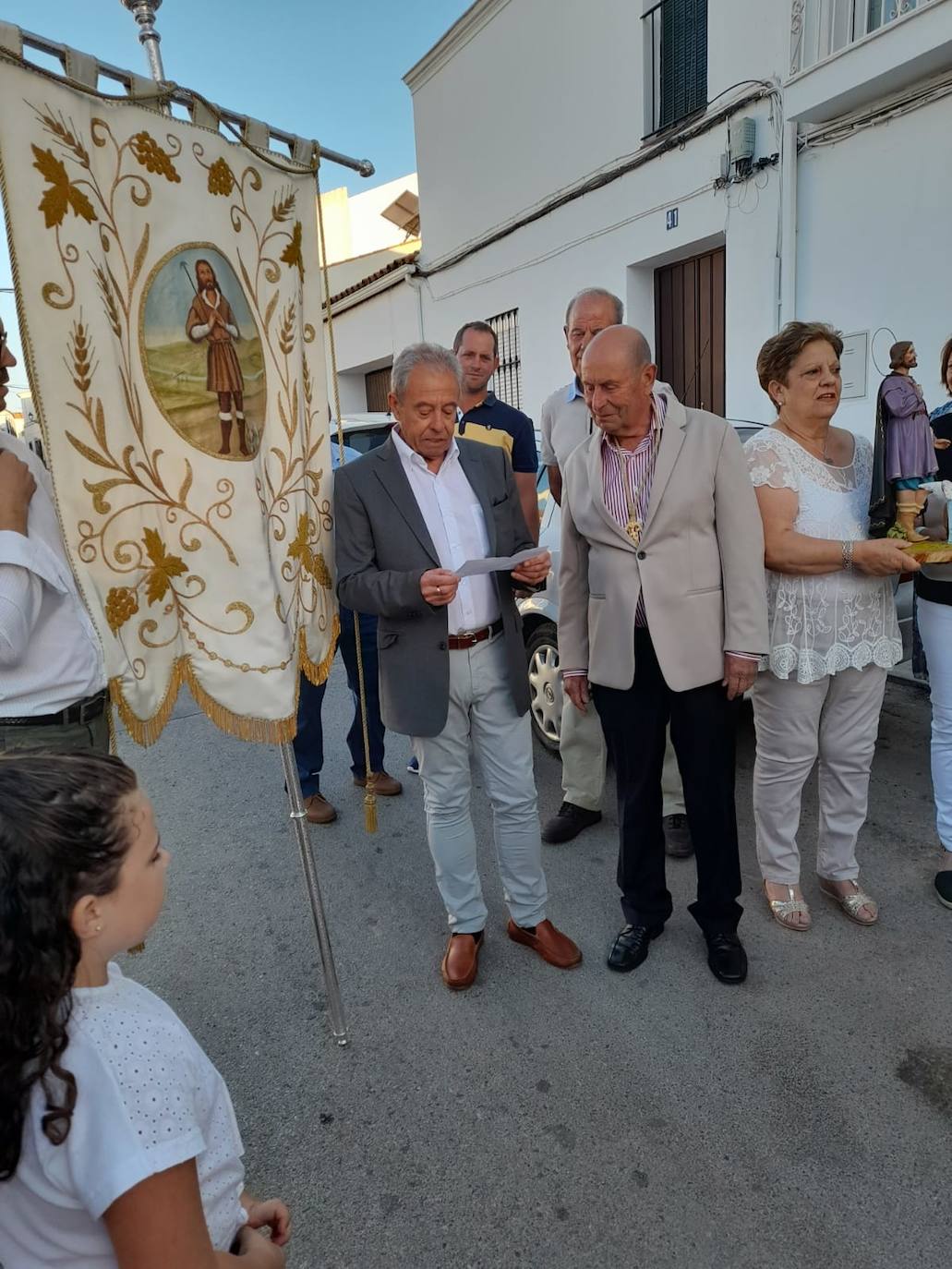 Cariñosa despedida 