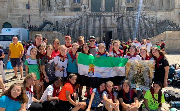 Los peregrinos ya están en Compostela 