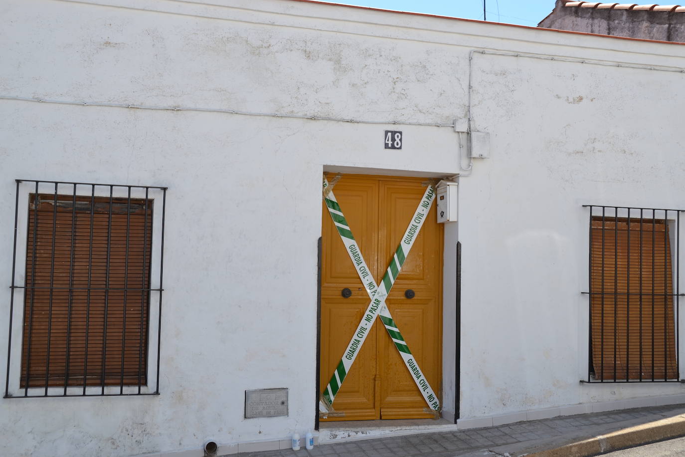 Lugar del doble crimen 