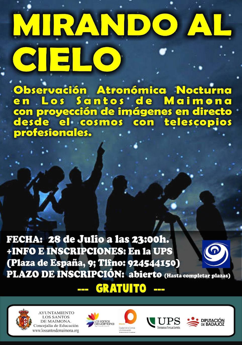 Cartel anunciador 