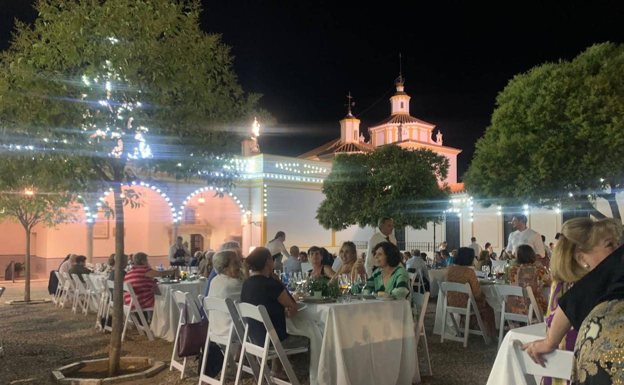 Un momento de la cena 