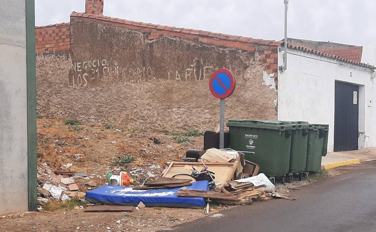 Los vertidos este lunes 