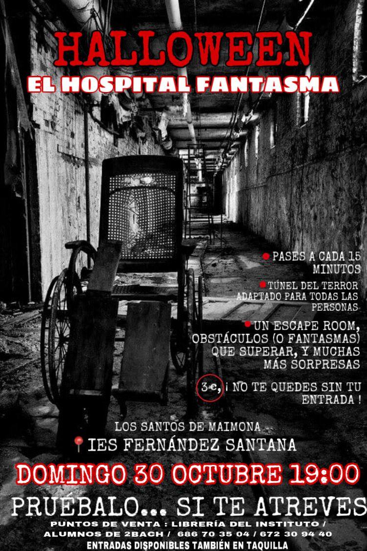 Cartel informativo del Hospital Fabtasía 