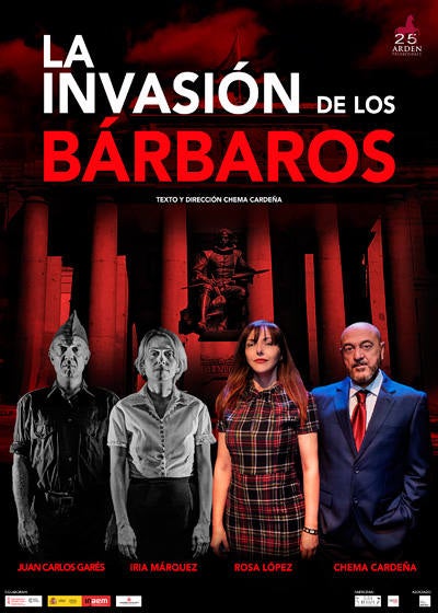 Cartel de «La Invasión de los Bárbaros» 