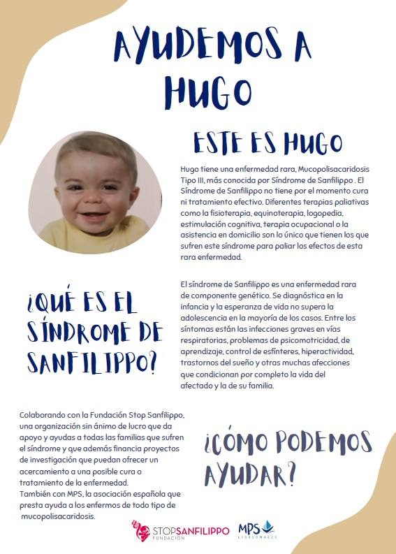 Hugo el pequeño santeño diagnosticado con una enfermedad de las denominadas 'raras': Mucopolisacaridosis III o Síndrome Sanfilippo IIIA 