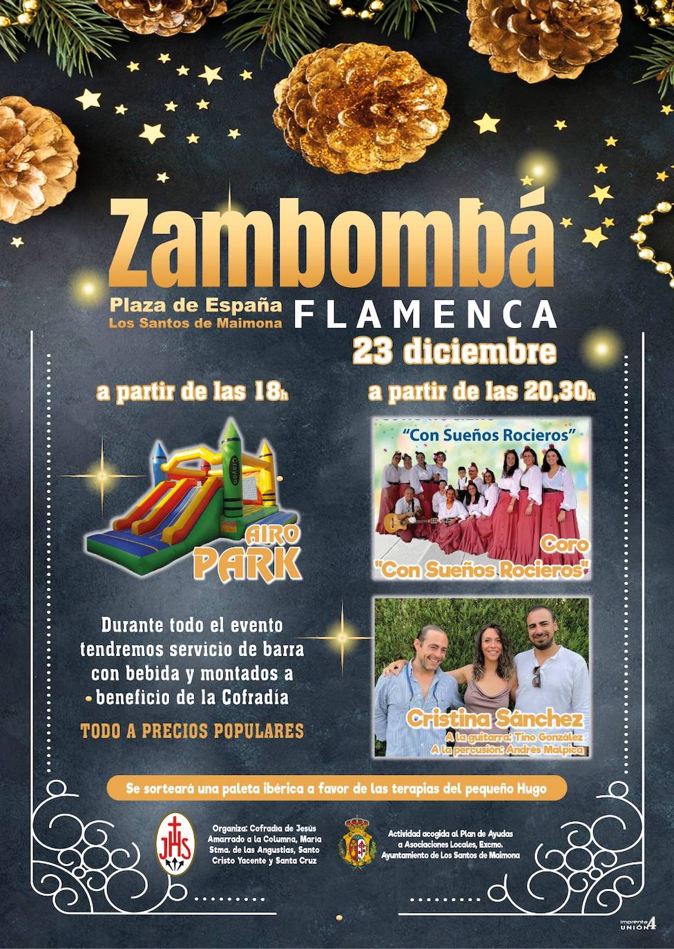 Cartel de la 'Zambombá Flamenca' 